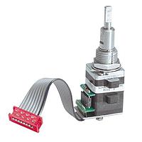 Grayhill 62H4530-H0-060S Encoders Encoder, High Torque, Concentric, 45 deg; or 8 positions (deck A), Concentric, 30 deg; or 12 positions (deck B), w/o pushbutton, 6.0in. cable, stripped