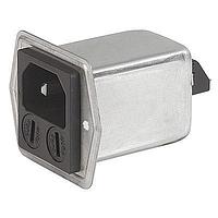 Schurter 3-100-897 Inlets 5707 PEM WITH FILTER 4A M5