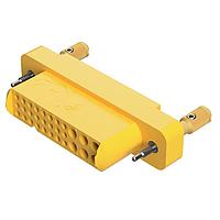 Amphenol Positronic GFSH624F1E/AA Connectors Mixed Density Power Connector,6 size 16 and 24 size 22 contacts,Socket (Female),Crimp (contacts ordered seperately)