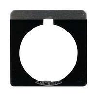 Eaton 10250TMS36 Legend Plate, Blank LGD PLT SQ SMALL BK BLANK