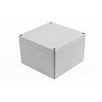 Hammond Manufacturing 1554QAGY Enclosures General Enclosure - Grey/Grey Lid - 5.5 x 5.5 x 3.5in - ABS - N4X