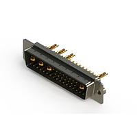 EDAC 627-36W4622-1NA Mixed Contact D-Sub Connectors Vertical Combo Dsub