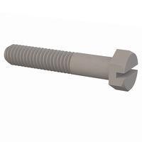 Essentra Components 3231218175 Slotted Hex Slotted Hex Screw, 5/16-18 Thread, 1 3/4 Lg