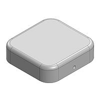 Masach Tech MS128-10C-NS EMI/RFI Shield Cover, Two-Piece 13.2 x 12.7 x 3.5mm Two-piece Drawn-Seamless RF Shield/EMI Shield COVER (Nickel-Silver)