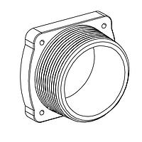 Banner Engineering SAFQT50U Flange Adapter Assembly SAFQT50U FLANGE ADAPTER ASSY