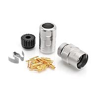 Amphenol SINE Systems P30737-S2 Circular Metric Connectors KIT 17POS STRT PLUG S2 (7.5-11MM)