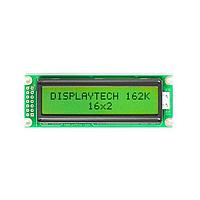 Displaytech 162K BC BW LCD Character Display Modules 16x2 Char Display STN Y/G 6 oclock