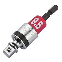 TOP Kogyo EUA-3DX Alpha Universal Socket Bit Adapter (1/4" ~ 3/8", 30 °)