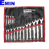 Yato YT-0067 Combination spanner set 17pcs 8-32mm