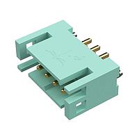 Amphenol Positronic DF07M3N/AA Connectors DragonFly Gold Plating 7 Pos16 AWG Copper Alloy Male Straight Angle 2 Row