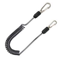 TOP Kogyo SFC-412SBK Square-Type Safety Lanyard (380mm)