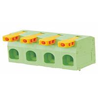 Adam Tech EB171A-07-K Plugs EURO BLOCK R/A, SPRING CLAMP, .591 (15.00) PITCH