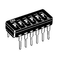 Omron Electronics A6D-8100-16 DIP Switches FLOW TERMINAL DIP