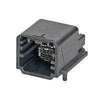 Molex 160063-1103 Headers HSAL2 UNSLD HEADER R/A 6CKT KEY A BLK