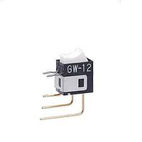 NKK Switches GW12RBV Rocker Switches SPDT ON-ON WHT VERT ROCKER ACTUATOR