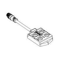 Molex 1300370007 Sensor Cables / Actuator Cables TOP MOUNT 4 OUTLET 5M DEV-NET