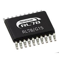 Renesas Electronics R5F12068MSP#30 16-bit Microcontrollers - MCU 16BIT MCU RL78/G15 8K 20LSSOP -40/+125C