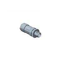 Amphenol LTW MSBP-03BMMA-SL8001 Circular Metric Connectors M12 Circular Metric Connector, B Code, Plastic, 4A, 03 pins, Male Connector, Male Contact, Straight, Screw Thread, Solder, Field Installable, F4.5 - F6.5mm, IP68 Mated