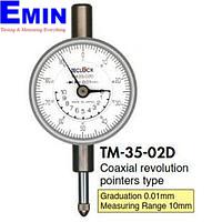 TECLOCK TM-35-02D Small Dial Indicator (10mm/0.01mm)