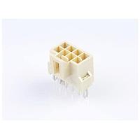 Molex 105312-4608 Headers & Wire Housings NANOFIT HDR VT DLR FRK 8CKT 30AU NAT