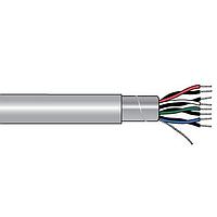 Alpha Wire 5902C SL005 Multi-Conductor Cables 22 AWG, 2 Pair Communication Cable, Shielded, 100 ft  - Slate