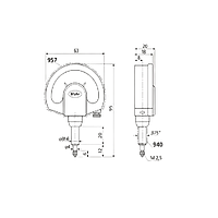Mahr 4332005 Mechanical Dial Comparators (1010T, ±0.25 mm, IP54)