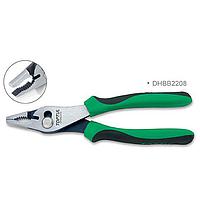 TOPTUL DHBB2208 - Combination Slip-Joint Pliers (with wire cutter)