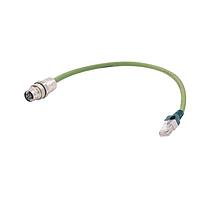 HARTING 09484568004015 Cat 5 M12 D-cod PFT f - RJ45 PUR 1.5M