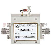 Fairview  FMAM8007 17 dB Gain Block Amplifier Operating From 6 GHz to 18 GHz with and SMA