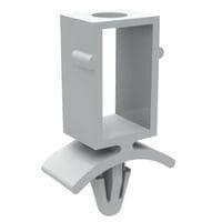 Essentra Components CBSS-12-01 Snap Lock CB Spt,Stacking,Natural,3/4 in Spc
