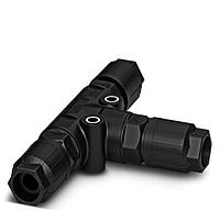 PHOENIX CONTACT 1414710 Circular Metric Connectors QPD T 3PE1,5 3X8-13 BK