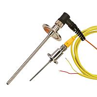 OMEGA TCV-EU-1200-25-M12 Vacuum Flanged Thermocouple Probes with M12 Connectors (E, 900 °C)