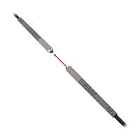 Banner Engineering PITL23UM4-VL Fiber Optic Sensors Plastic Fiber; Opposed Mode Pair; Core Dia.: 0.5 mm; Fiber Length 1 m; Stainless Thread M4 With integrated Lens, 30 mm spot size at 100 mm range; Flex Relief, Free cut, Vantage Line