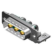 Molex / FCT 173107-0561 Mixed Contact D-Sub Connectors FCT ML DSUB RA PC PLG 3W3 W/CLINCH