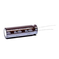 Nichicon UCS2G680MNY9 Miniature Sized, High Ripple Current, High Reliability 400V 68uF 600mArms +/-20% at 120Hz