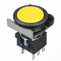 IDEC LBW6B-M1T6Y Panel Mount Indicators / Switch Indicators LBW FLUSH PB MOME. YELLOW