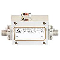 Fairview SLNA-180-30-35-SMA-B 2 GHz to 18 GHz, Medium Power Broadband Amplifier with 1 Watt, 37 dB Gain and SMA