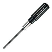 Vessel 350 +2 X 100 Wooden Handle Tang-Thru Screwdriver