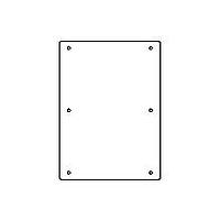 Molex / GWconnect 93604-0345 Enclosures, Boxes, & Cases METAL PLATE FOR S.N. 8040 8100.8440.0