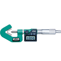 INSIZE 3590-857A Digital V-Anvil Micrometer (65-85mm/2.6-3.4"; 7 flutes)