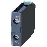 SIEMENS 3RH19211CA01 Control Switches AUXILIARY FRONT,SO-S3, 1NC