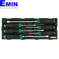 TOPTUL GTA0621 Go-Thru Slotted & Phillips Screwdriver Set (6 pcs)