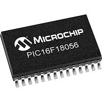 Microchip Technology PIC16F18056-E/SO MCUs 28KB Flash, 256EE, 2KB RAM, 10b ADC, PWM, CCP, HLT, WDT, PPS, EUSART, SPI/I2C
