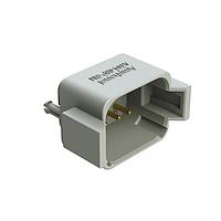 Amphenol SINE Systems AT04-08PA-BM02 Connectors AT RCPT 8P (Au) PCB BRD MNT POTING GY