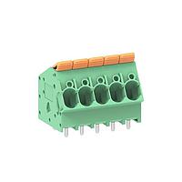 Molex 221391-0005 Fixed Terminal Blocks 7.50mm Pitch Lever Activated Fixed Mount PCB Term Block 35 Entry Bus Term 5 Ckt