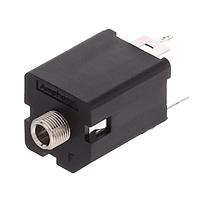 Amphenol Audio ACJS-MV35-3 Phone Connectors 1/8" Vert M Series Phone Jack