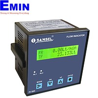 Sansel FI 593 Flow Indicator/Totalizer (±0.1%FS at 25ºC)