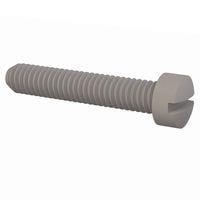 Essentra Components 010640F075 Machine Screw Fillister Slotted Screw, #6-40 Thread, 3/4 Lg