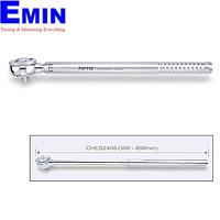 TOPTUL CHES3208 Reversible Ratchet with Adjustable Tube Handle (Quick-Release) (1"Dr. L=500~800mm 43T)