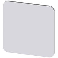 SIEMENS 3SU19000AF810AA0 Labeling Plate INSCR. PLATE, SILVER 22 X 22MM, BLANK